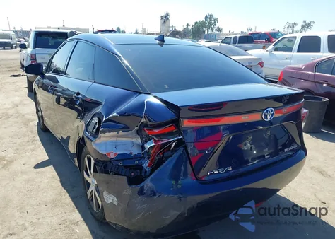 2017 Toyota Mirai из США, поврежденный, VIN JTDBVRBD6HA002517